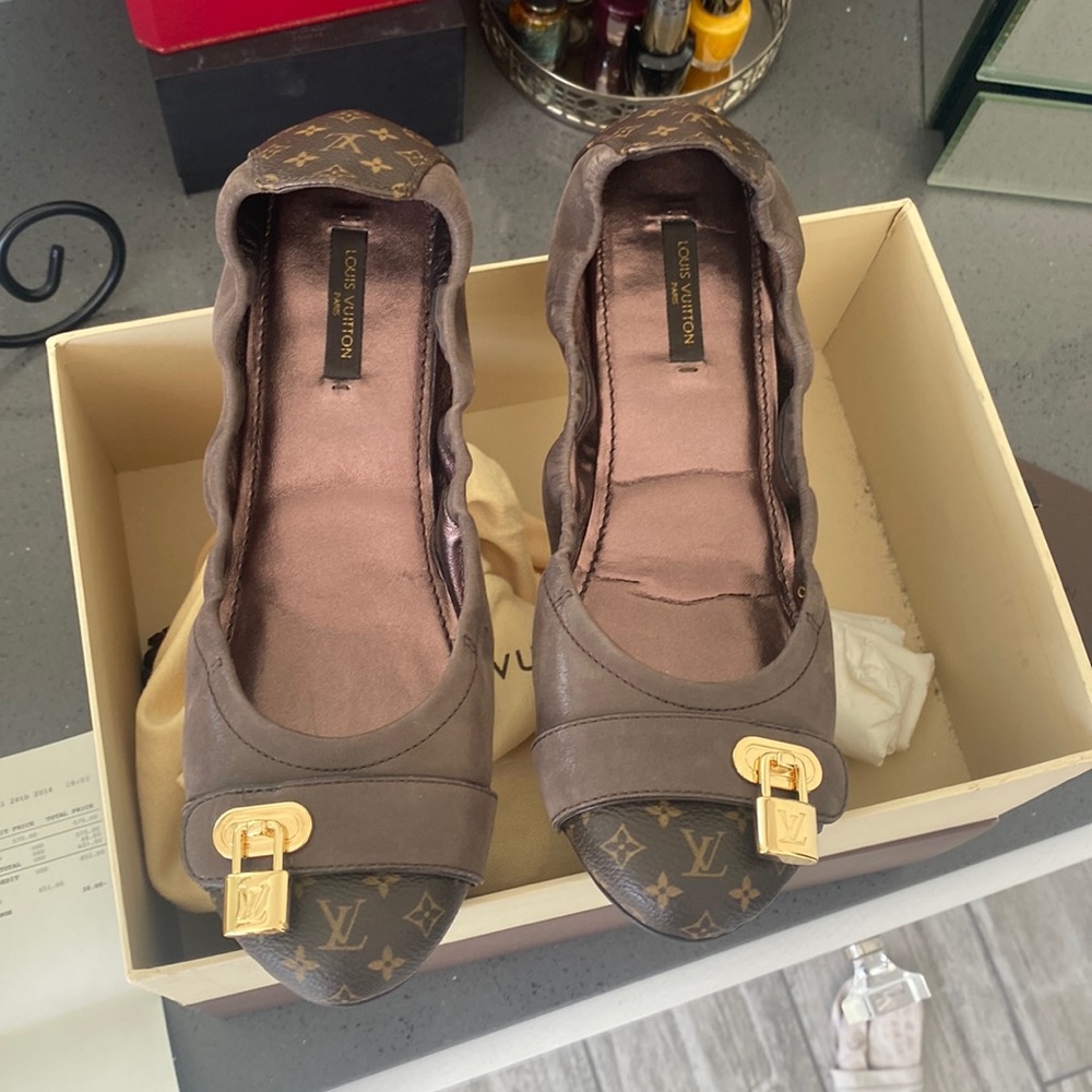 Louis Vuitton shoes.